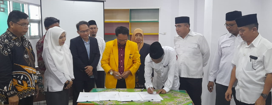 Kunjungan Kerja dan Penandatangan MoA Antara Fakultas Tarbiyah dan Tadris UINFAS Bengkulu dengan Fakultas Bahasa dan Sastra Universitas Negeri Makasar (UNM)