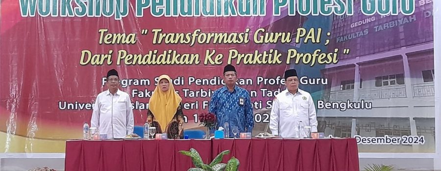 Workshop Pendidikan Profesi Guru tema “Transformasi Guru PAI ; dari Pendidikan ke Praktik Profesi”