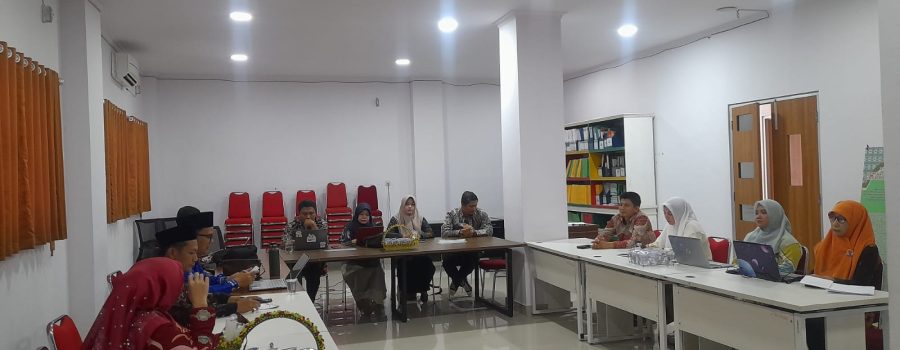 Rapat Perdana Dekan bersama Unsur Pimpinan Fakultas Tarbiyah dan Tadris : Penguatan Tata Kelola dan Penataan Struktur Akademik